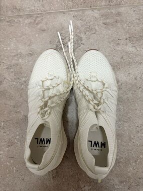 Madewell White Knit Sneakers